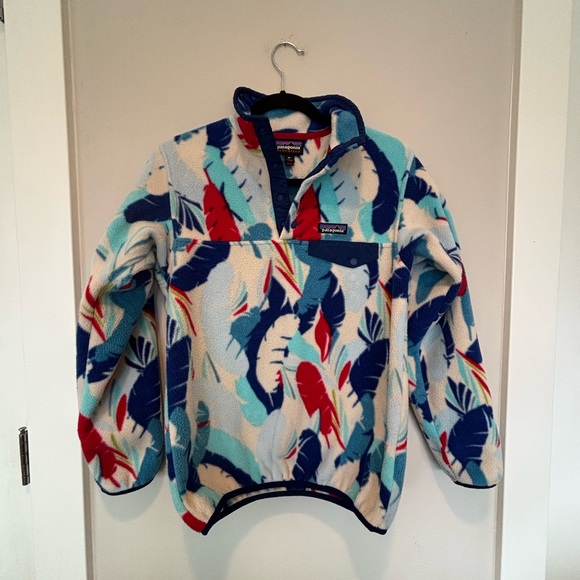 Patagonia Jackets & Blazers - Patagonia Synchilla Multicolor Fleece Pullover XS EUC